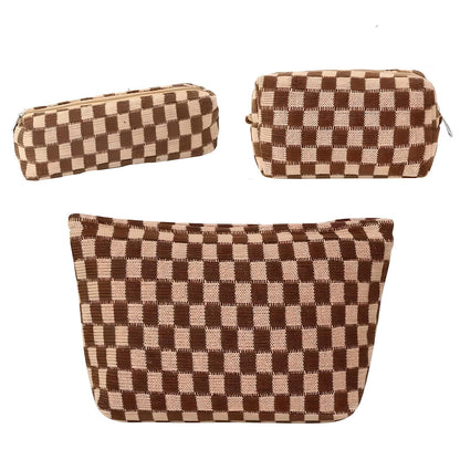 Julia | 3-Piece Cosmetic Bag Set